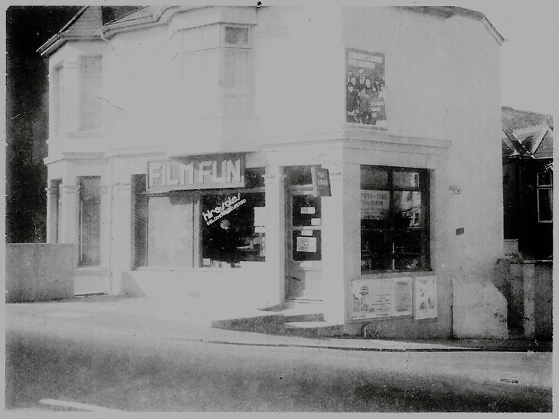 Roger's first shop on Embankment Road, Plymouth. Image take around 1971.