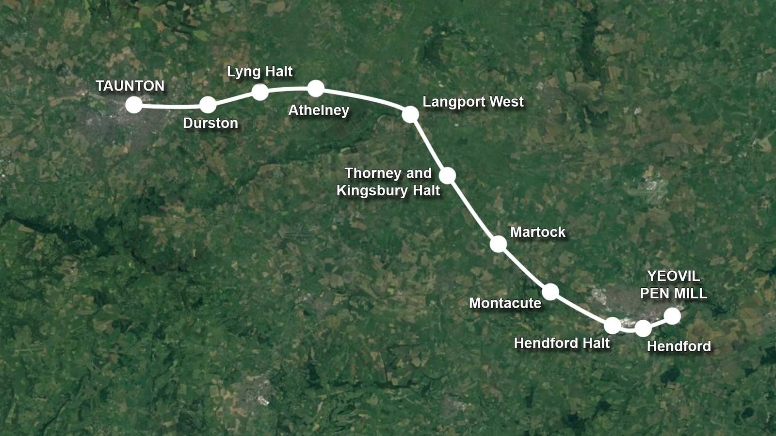 Read more about the article Taunton to Yeovil Branch Line