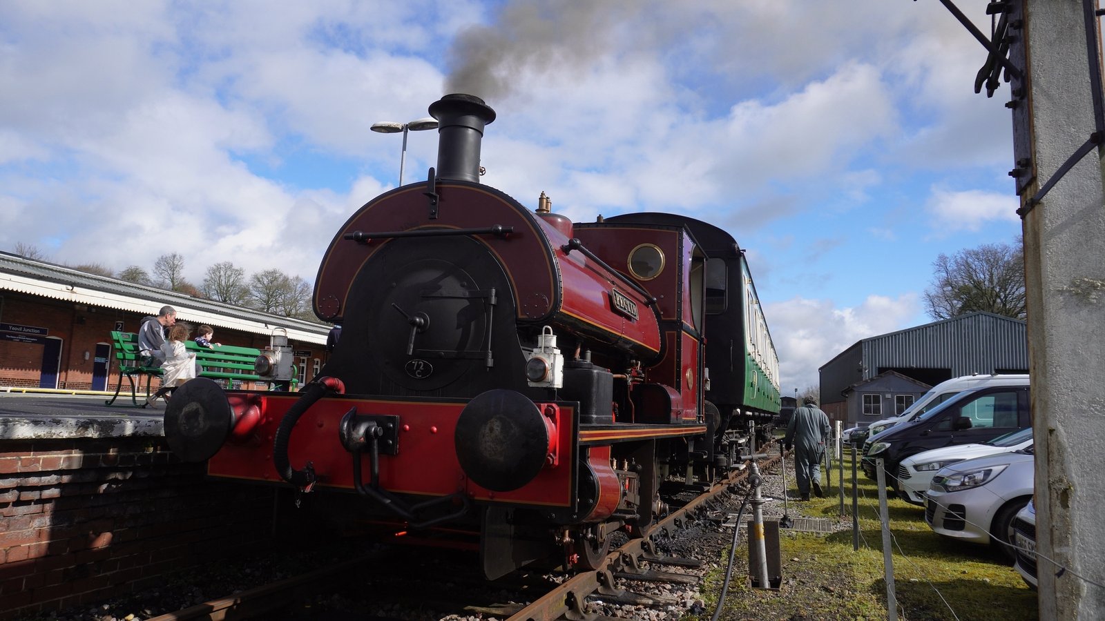 You are currently viewing Filming Steam at the Yeovil Railway Centre 