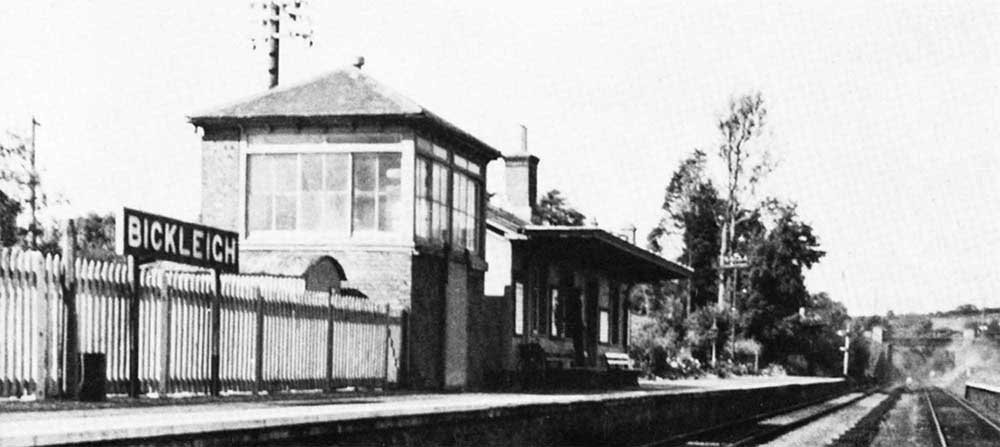 A general view of Bickleigh Station 
