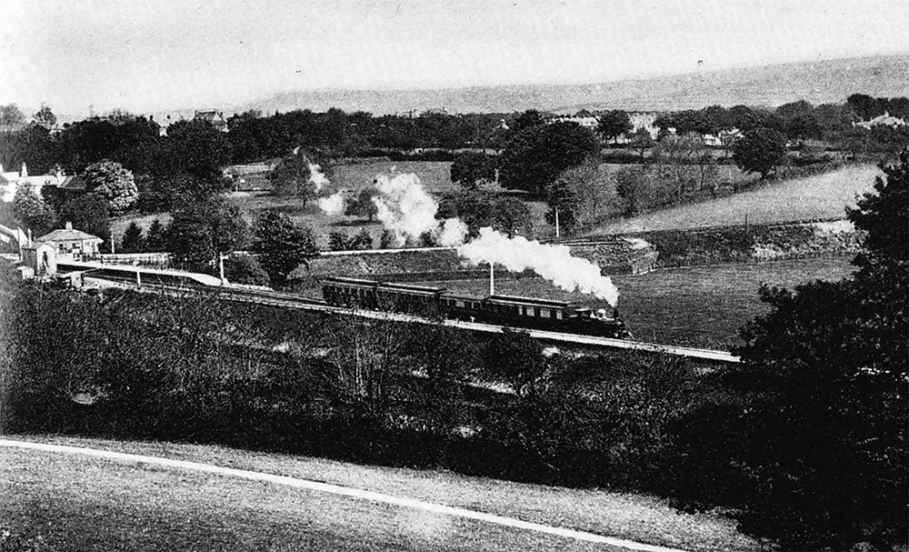 Just outside of Yelverton Station