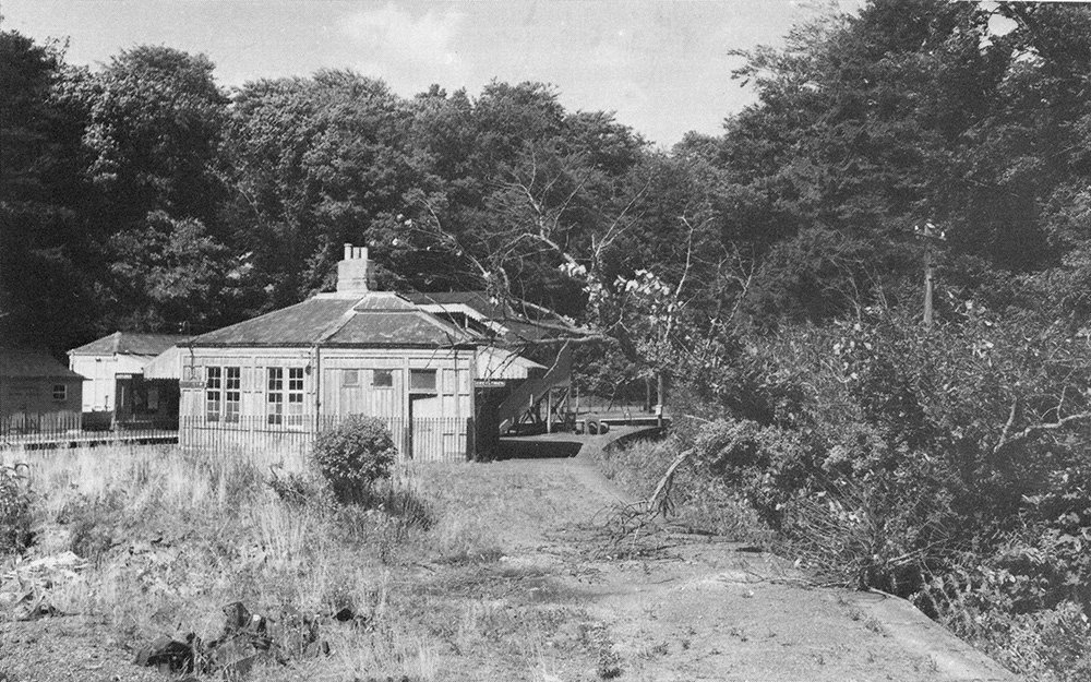 Yelverton Station after the closure