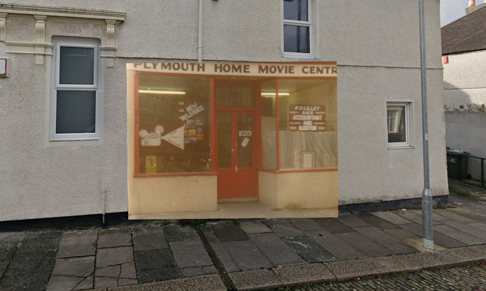 The shop in Cathcart Ave, Plymouth