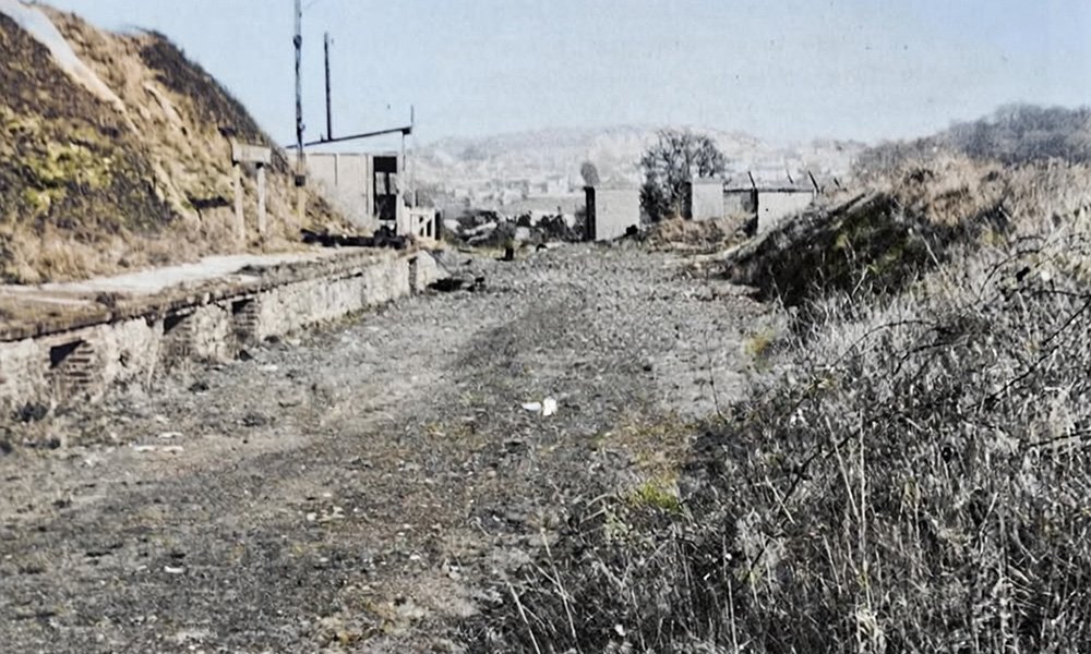 Plymstock Station, after the closure in the '60s