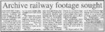 Archive railway footage